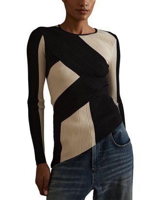 Reiss Judy Crew Neck Top