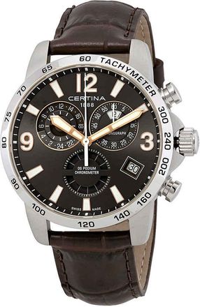 Certina DS Podium Chronograph Grey Dial Mens Watch C034.654.16.087.01