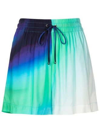 Lenny Niemeyer Agata drawstring shorts - Blue