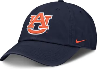 Nike Auburn Classic Club Nike Mens College Adjustable Hat in Blue | NC0141SAUN-HAP