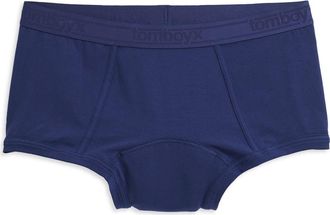 TomboyX First Line Stretch Cotton Period Boyshorts in Future Dusk at Nordstrom, Size X-Small