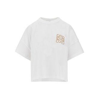 Loewe Anagram embroidery Boxy Fit T-shirt Woman XS
