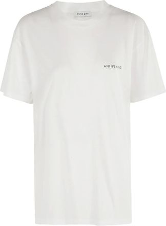Anine Bing T-shirt con stampa effetto spray - Toni neutri
