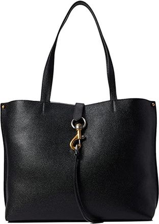 Rebecca Minkoff Megan Tote Tote Handbags Black 2, Canvas