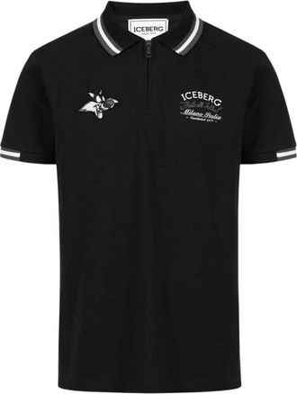 Iceberg Polo Sylvester - Heren - Polos - Zwart - M - Tops