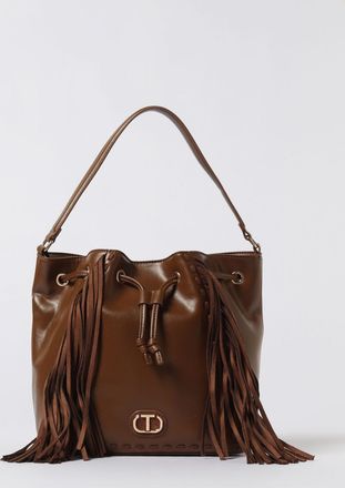 Twinset Borsa a secchiello con frange Twinset