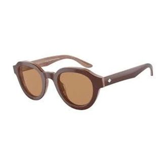 Giorgio Armani Sunglasses, female, Brown, Size: ONE SIZE Acetate Sunglasses with UV Protection