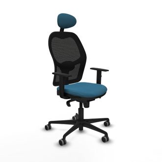 Piqueras y Crespo Silla De Oficina Piqueras Y Crespo 1d036g1 Negro Verde Petr&oacute;leo
