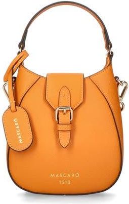Ursula Mascar&oacute; Small Duel Strap Stirrup Bag in Orange at Nordstrom