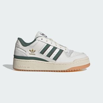 adidas Originals ADIDAS Originals Womens Forum Bold Stripes Shoes - White Leather - Size UK 4