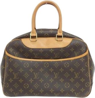 Louis Vuitton Pre-owned Handbags, female, Brown, Size: ONE SIZE Pre-owned Canvas Handbag