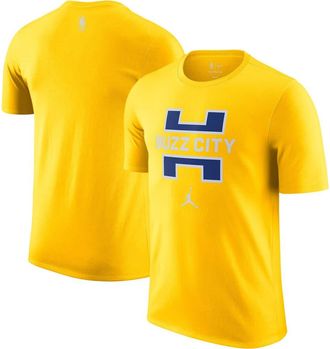 Jordan Brand Mens Jordan Brand Yellow Charlotte Hornets 2025/26 City Edition Remix Essential Logo T-Shirt at Nordstrom, Size Xx-Large