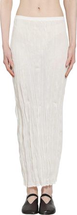Toteme Crinkled Knit Skirt