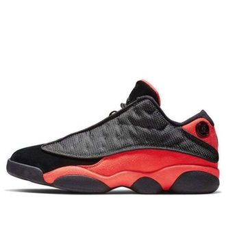 Air Jordan 13 Retro Low x CLOT Black Red AT3102-006