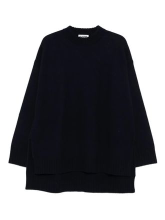 Jil Sander Sweater met ronde hals - Zwart