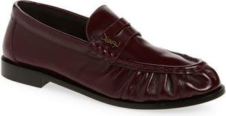 Saint Laurent Le Loafer in Vintage Bordeaux at Nordstrom, Size 36.5