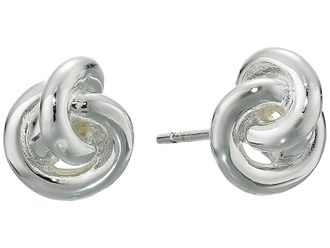 Kendra Scott Presleigh Stud Womens Earrings Earring Bright Silver Metal