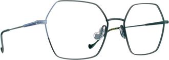 Caroline Abram Veronese Optisch Montuur - unisex - Brillen - Blauw - 56 MM - Accessoires