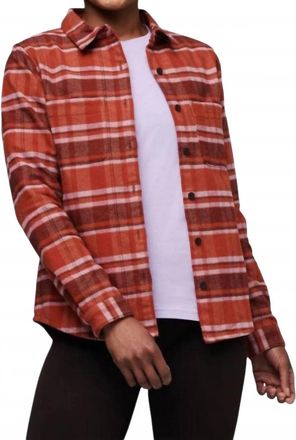 Cotopaxi Mero Flannel Shirt In Spice Plaid