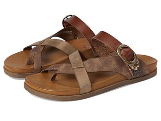 Blowfish Lilac Womens Wedge Shoes Walnut Faux Leather : 6.5 M