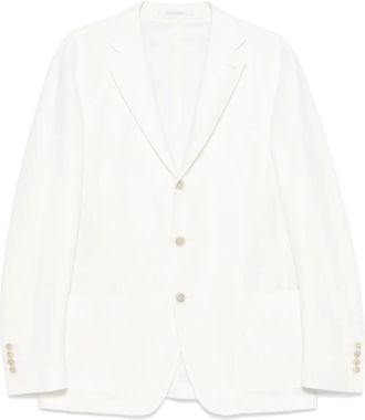 Eleventy Blazer testurizzato - Bianco