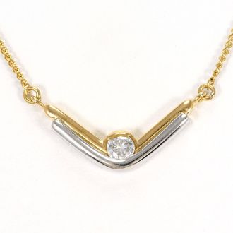 C&A Unbranded Platinum yellow gold yellow gold (18K) Platinum 900 Necklace (Pre-Owned)