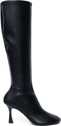 3Juin 95mm Carine heel boots - women - Artificial Leather/Polyurethane/Rubber - 38 - Black