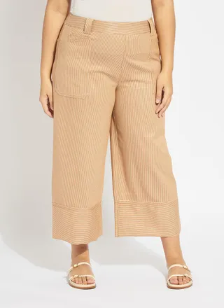 Lyss&eacute; Analia Wide Leg Denim Curvy (25 Inseam)