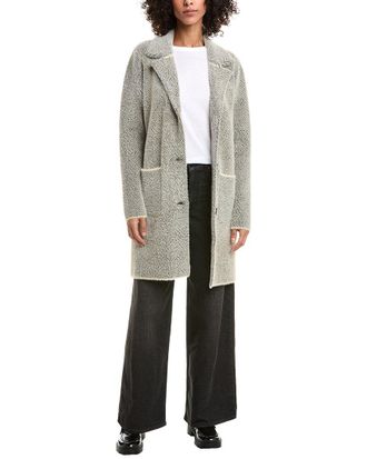 NVLT Chevron Patterned Coatigan