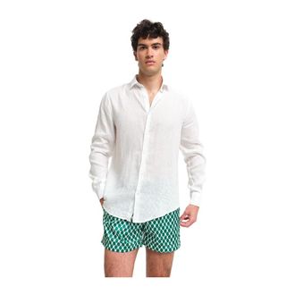 Peninsula Hombre, Camisas, Blanco, Talla: M
