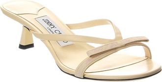 Jimmy Choo London Ciela 45 Leather Mule