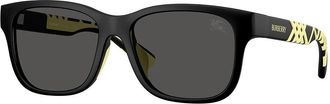 Burberry JB4007U Kids 346487 Mens Sunglasses Black Size 50
