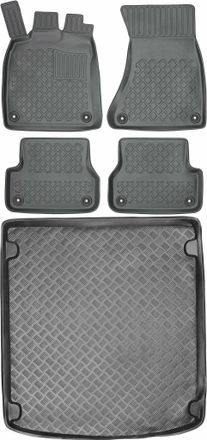 OEM Juego De Alfombrillas Para Coche Y Maletero Para Audi A6 C7 Kombi (2011-2018)