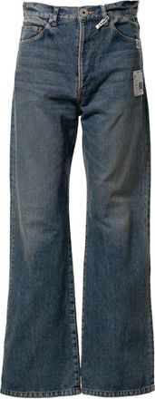 Miharayasuhiro Retro-Inspired Flared Jeans