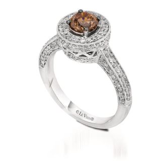 Le Vian Ladies Solitare Rings set in 14K Vanilla Gold