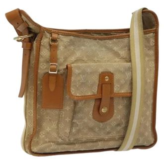 Louis Vuitton Pre-owned Cross Body Bags, female, Beige, Size: ONE SIZE Pre-owned Vintage Monogram Mini Canvas Shoulder Bag
