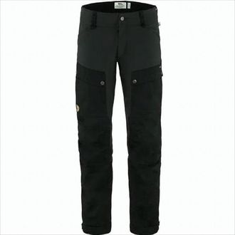 Fjällräven Two-Tone Straight Fit Pants With Reinforced Panels