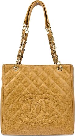 Chanel Borsa tote Petit Shopping 2003 - Giallo