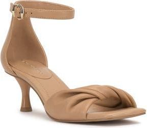 Vince Camuto Verenna Sandal in Milk Tea Soft Nappa Silk at Nordstrom Rack, Size 6.5