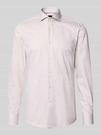 HUGO BOSS Slim Fit Businesshemd aus reiner Baumwolle Modell H-HANK-SP-B1 in Rose, Gr&ouml;&szlig;e 38