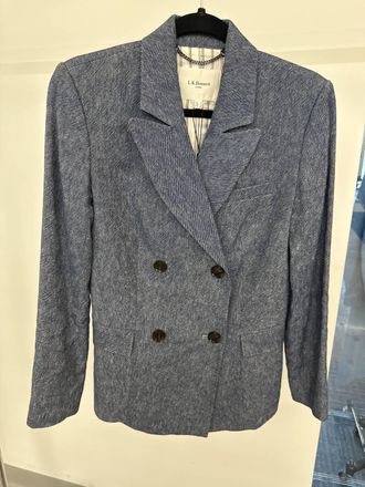 L.k. Bennett Womens Grainy Blazer In Gray
