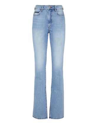 Philipp Plein Denim Trousers Flare Fit Iconic Plein