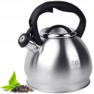 OEM Hervidor De Gas Con Silbato, 3 Litros, Hervidor Tradicional De Acero Inoxidable Para Inducci&oacute;n