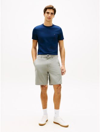 Tommy Hilfiger Mens Regular Fit 8 Chino Short - Grey - 28