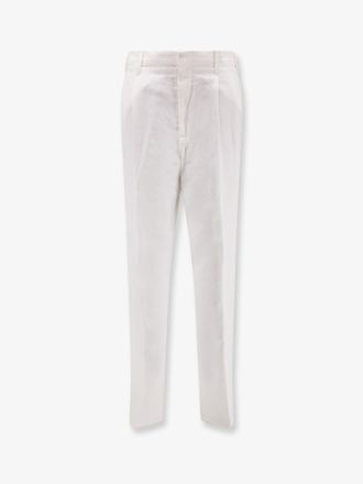 Brunello Cucinelli Pantaloni in lino e cotone - BRUNELLO CUCINELLI - gender_Man