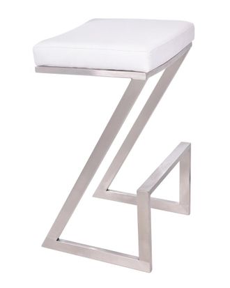 Armen Living Atlantis 26In Counter Height Barstool