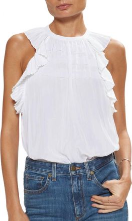Ramy Brook Carmi Sleeveless Top In Ivory