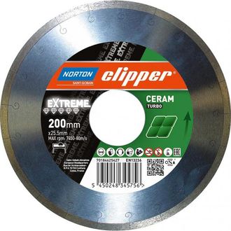 Norton Disco Diamantee Ceram Xj, 350 X 25,4 Mm
