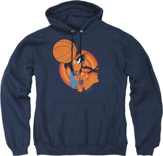 Gildan Space Jam 2 Daffy Slam Adult Pull Over Hoodie / Hooded Sweatshirt