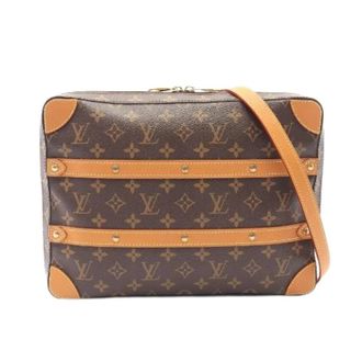 Louis Vuitton Pre-owned Soft Trunk Messenger Monogram Schoudertas - Heren - Pre-owned - Bruin - Maat: ONE Size